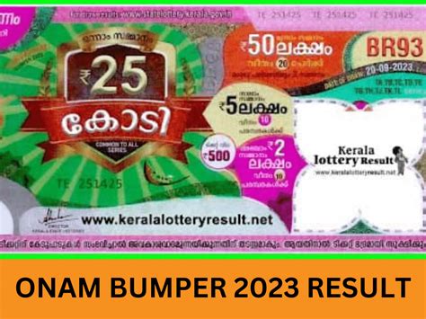 kerala lottery result chart 2017|Onam Bumper Lottery BR.